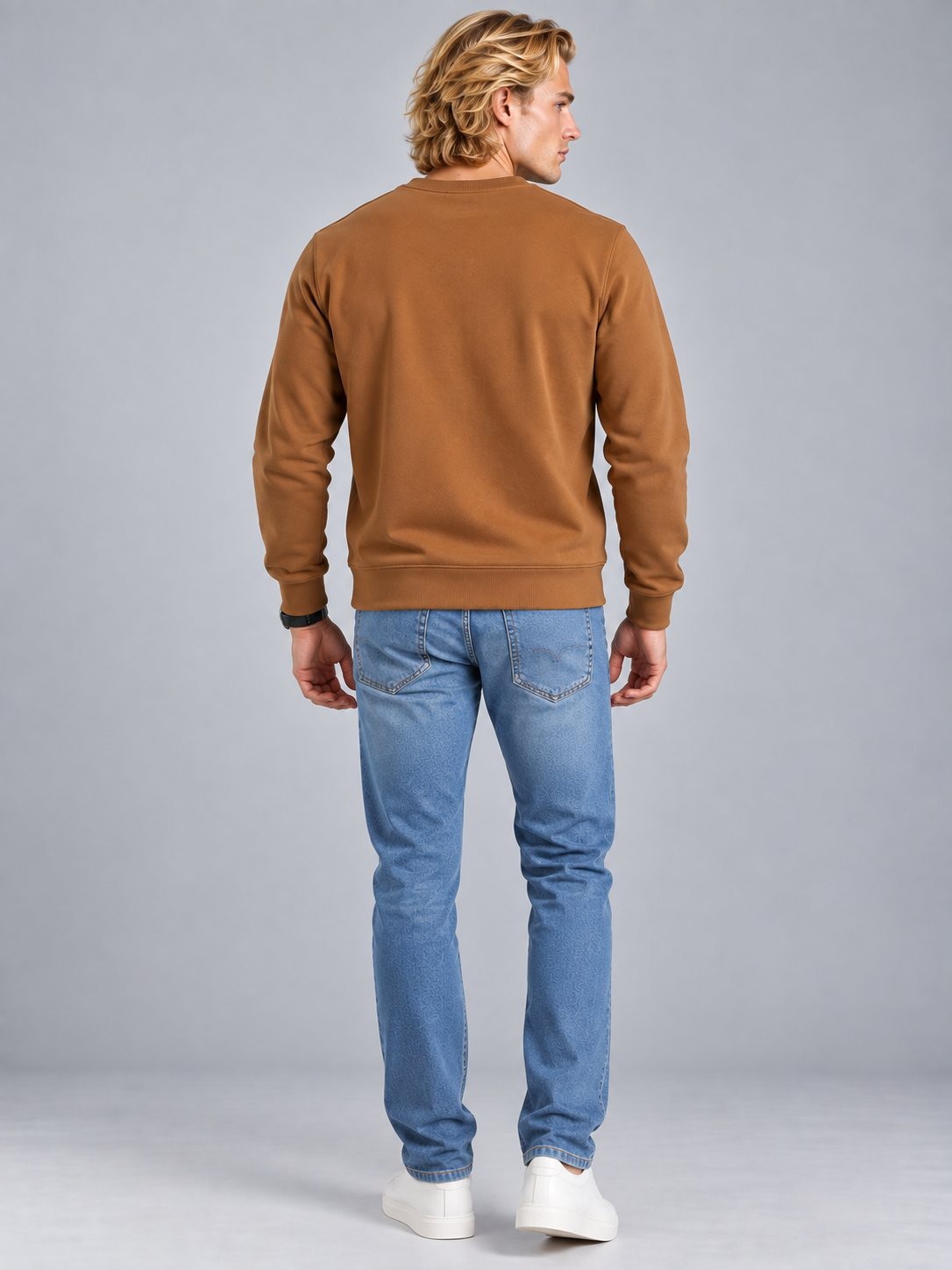 Men’s Premium Round Neck Sweatshirt