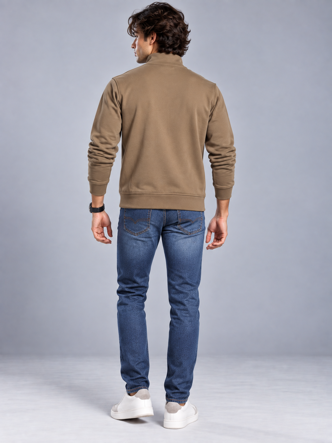Men’s Premium Full Sleeve Zipper Sweatshirt