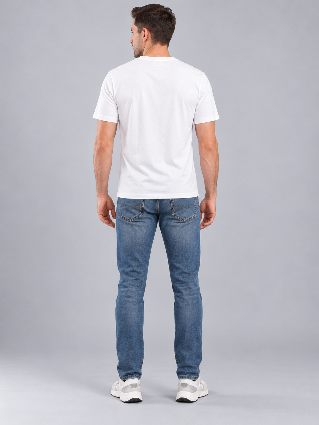 Men’s Premium Cotton Blend Half Sleeve T-Shirt