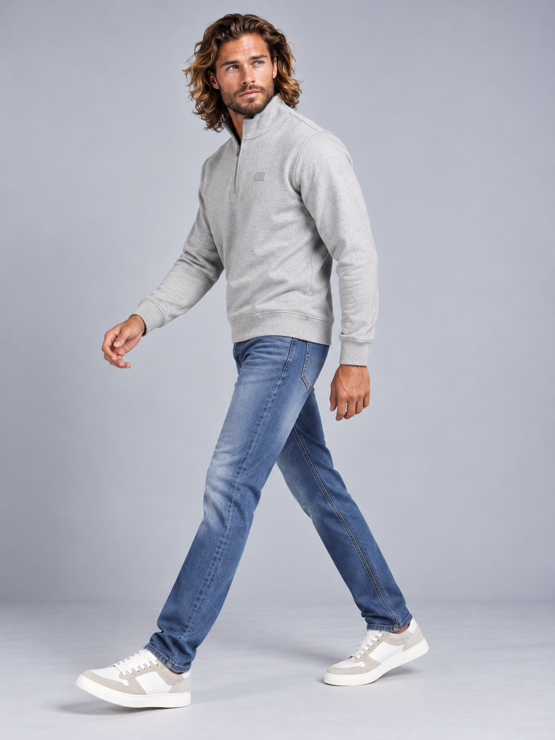 Men’s Premium Half-Zip Sweatshirt