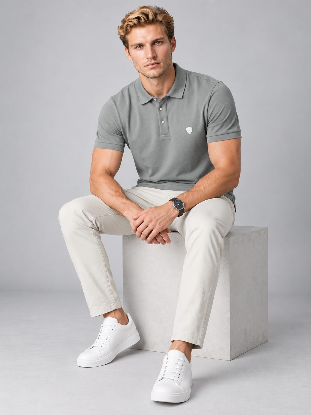 Men’s Premium Cotton Blend Half Sleeve T-Shirt