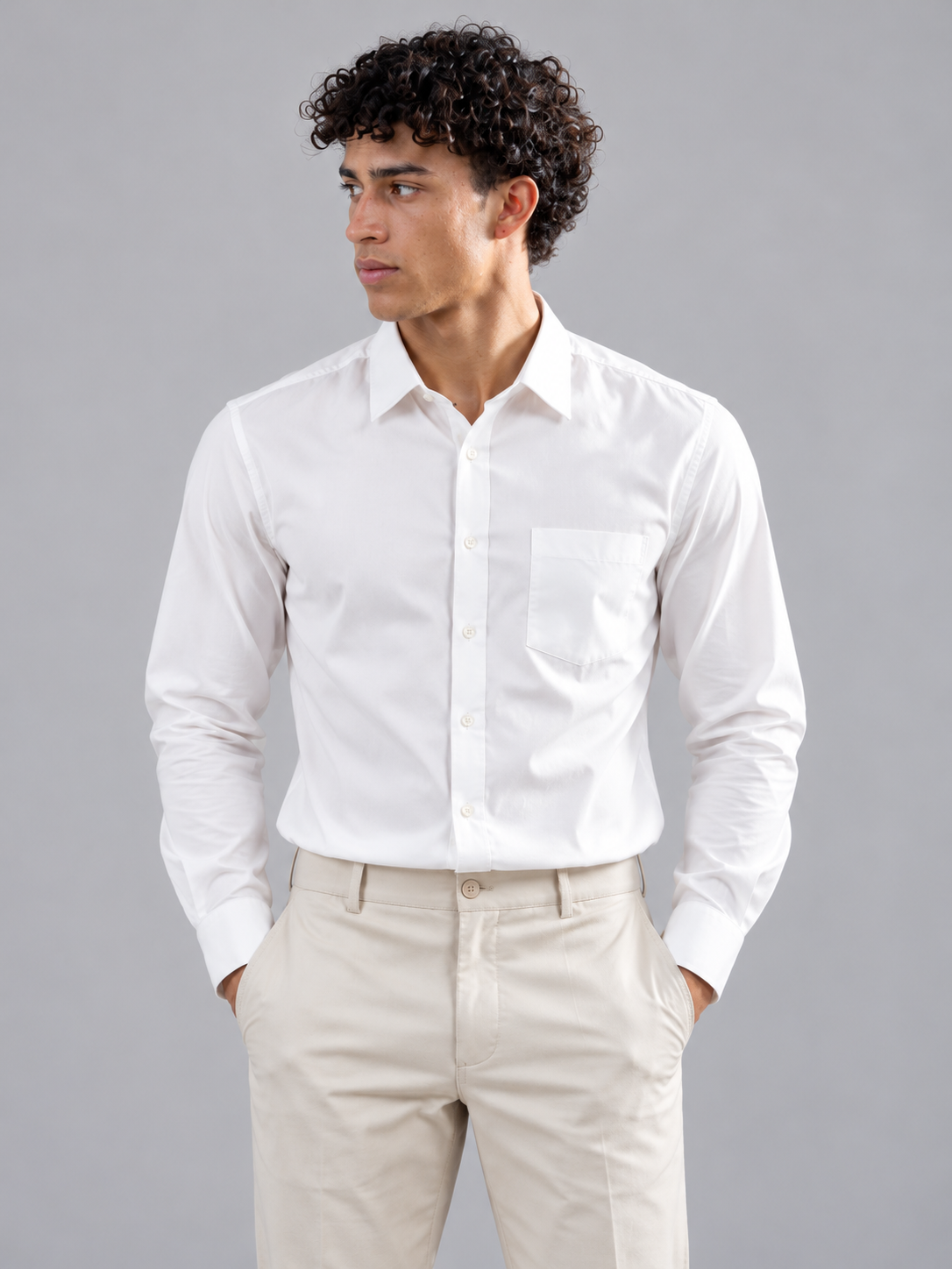 Men’s Premium Satin Formal Shirt