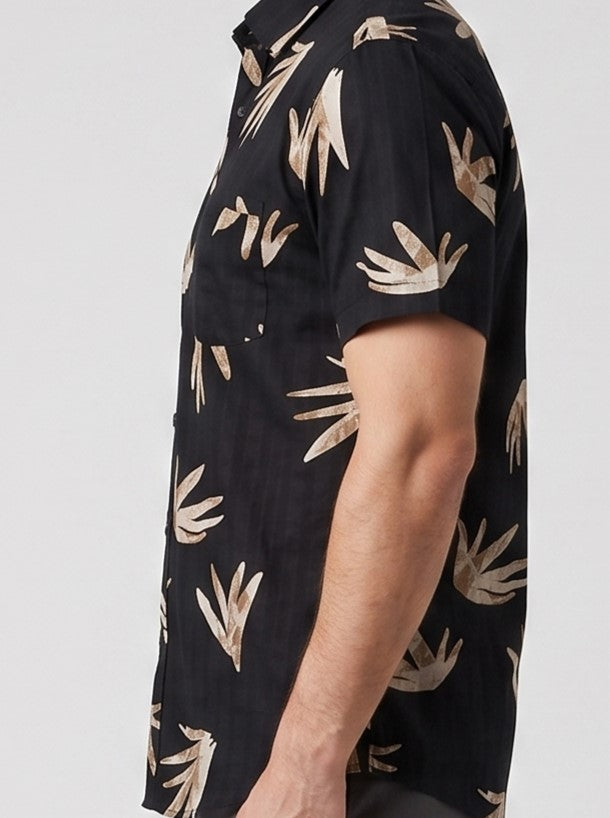 Men Premium Casual Print Half Sleeve Regular Fit Shirt