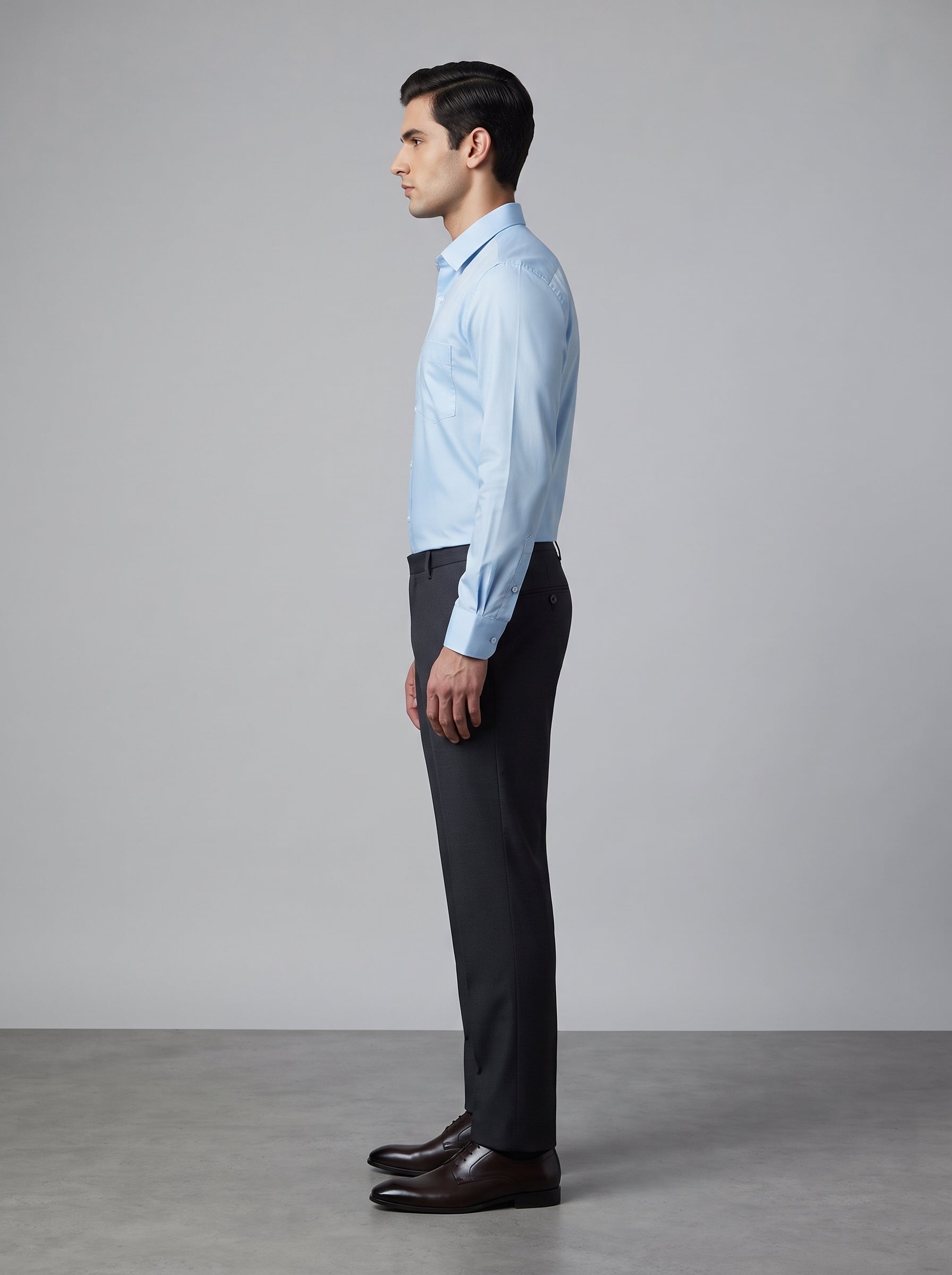 Men Premium Casual Plain Shirt Full Sleeve Regular Fit