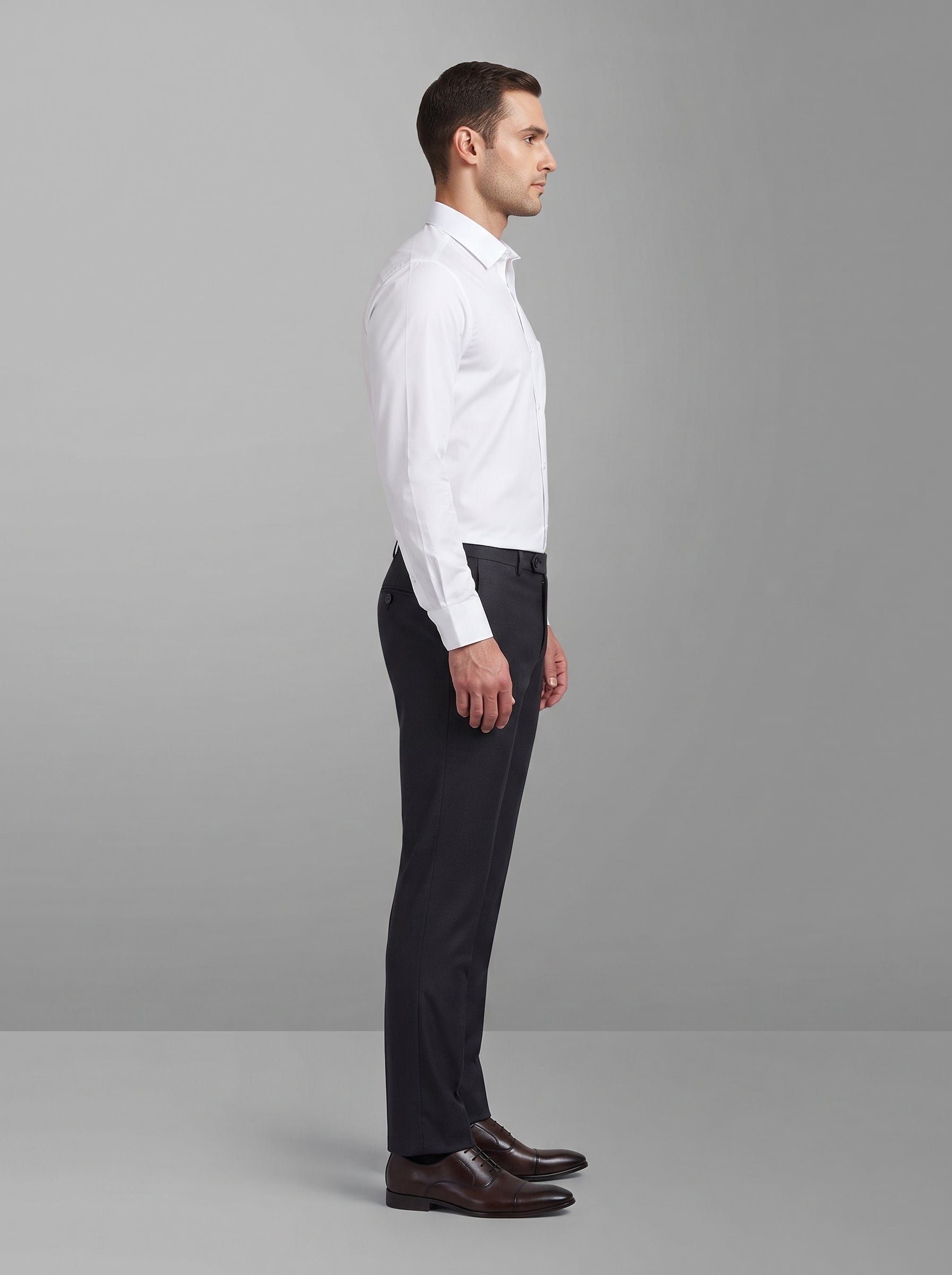 Men Premium Casual Plain Shirt Full Sleeve Regular Fit