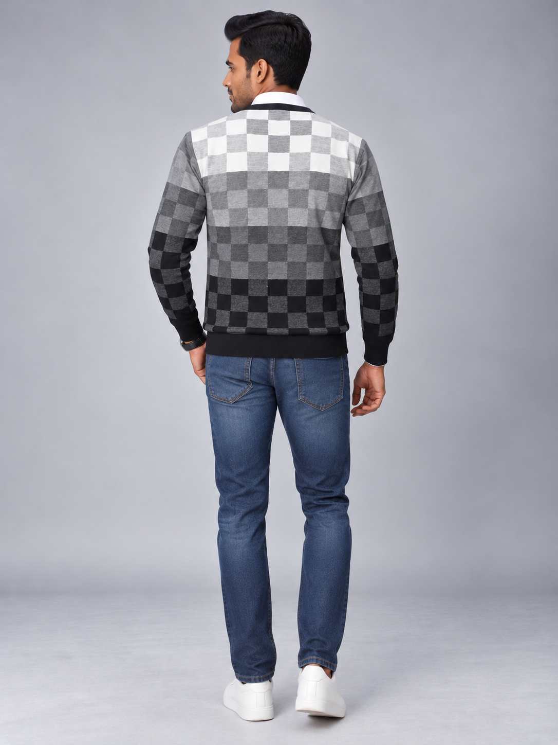Men's Premium Full Sleeve V-Neck Sweater