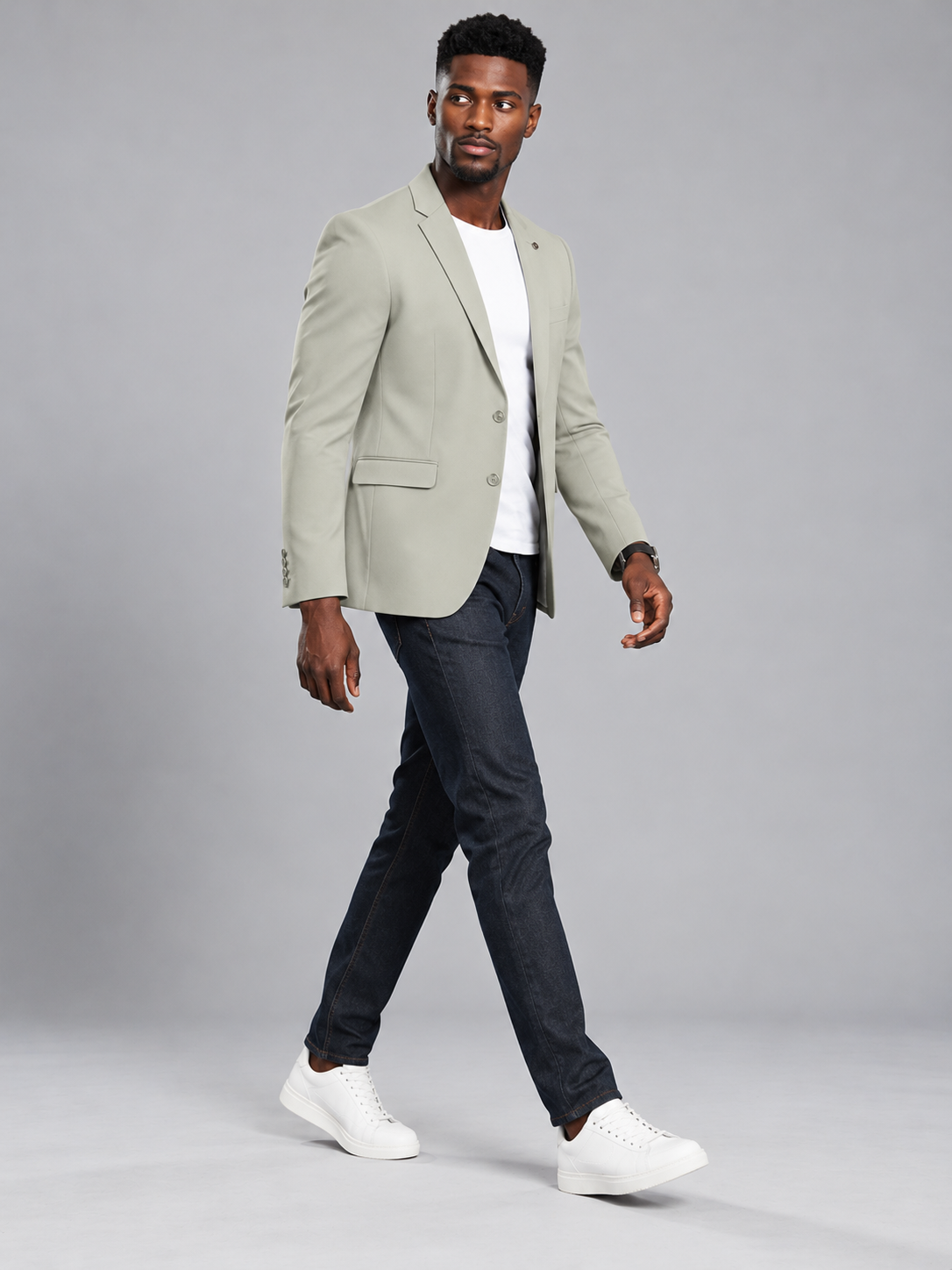Men’s Premium Stylish Blazer Classic Single-Breasted Blazer