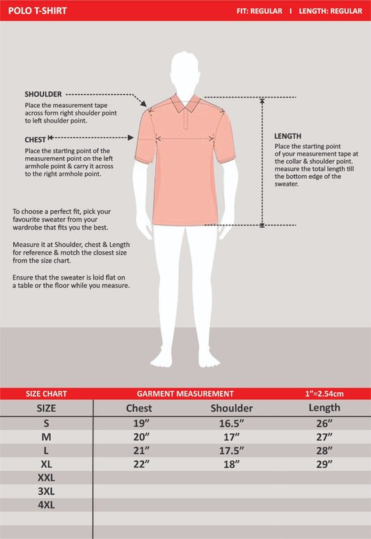 SPARKY Men Green Regular Fit Polo T-Shirt | Everyday Casual Style