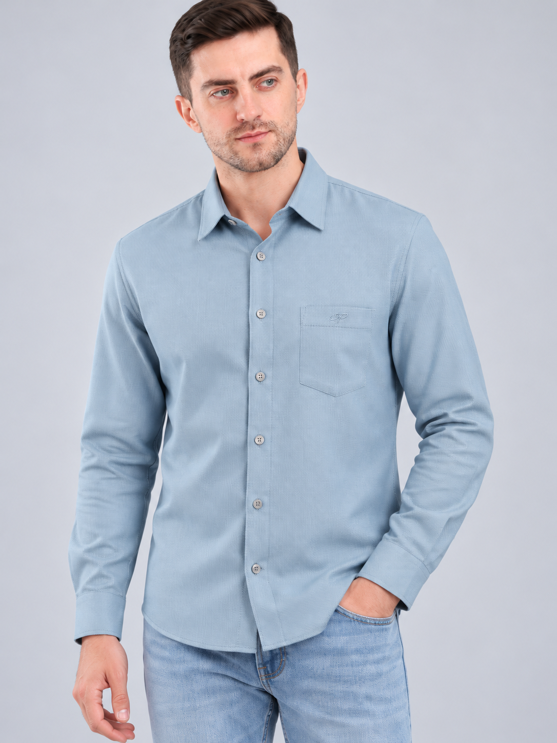 Men’s Premium Plain Casual Shirt