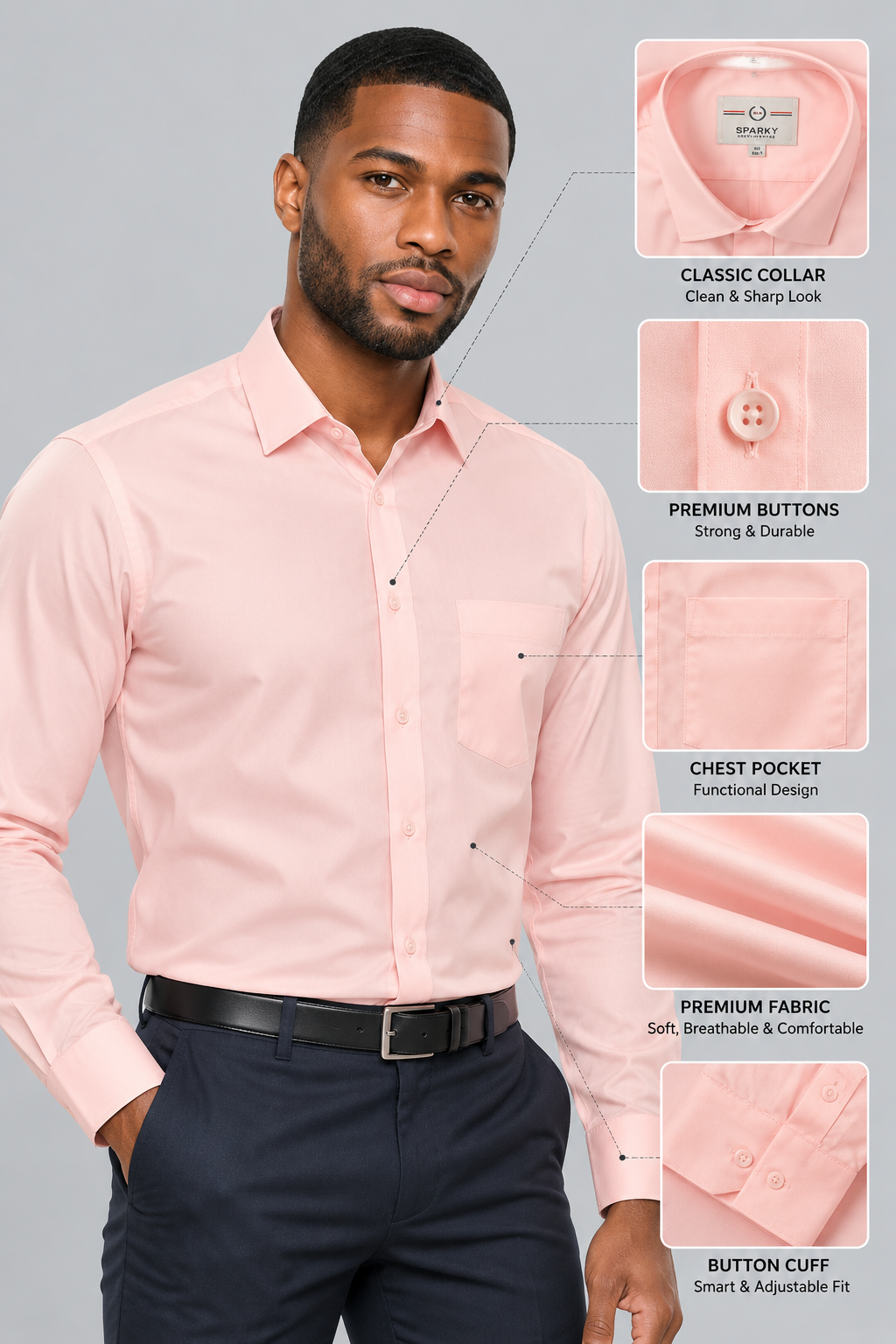 Men’s Premium Checked Casual Shirt
