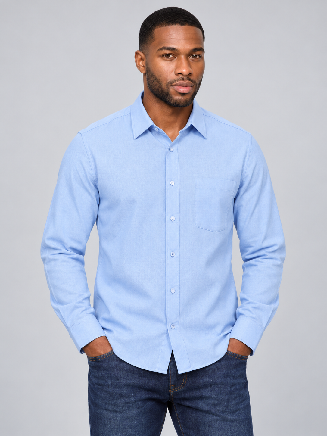 Men’s Premium Plain Casual Shirt