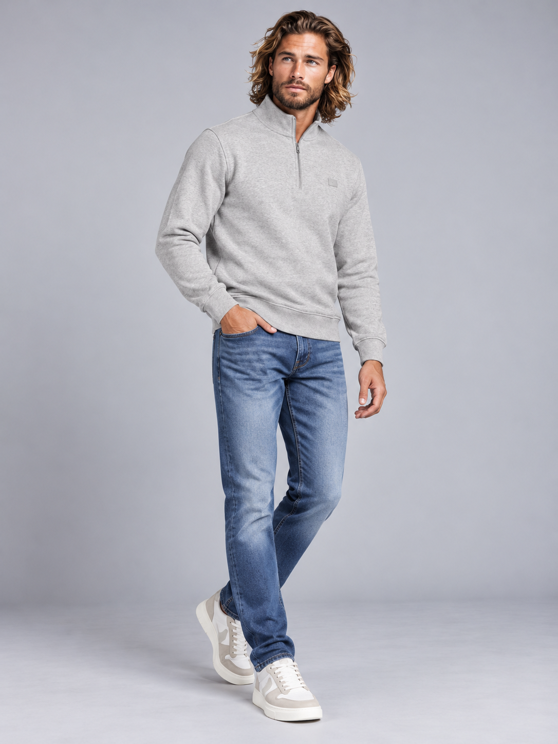 Men’s Premium Half-Zip Sweatshirt