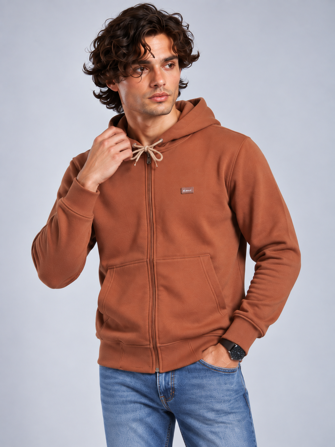 Men’s Premium Full-Zip Hooded Sweatshirt