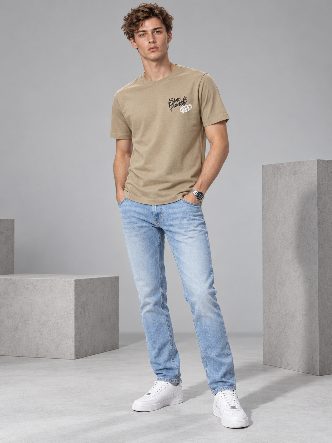Men’s Premium Cotton Blend T-Shirt