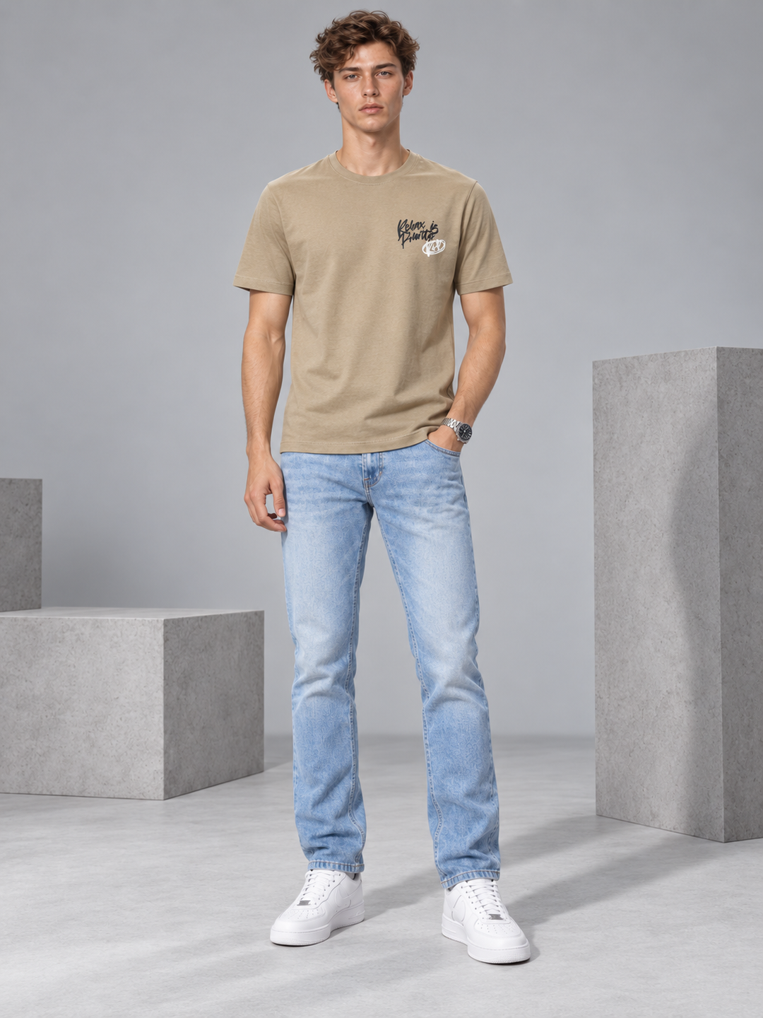 Men’s Premium Cotton Blend T-Shirt