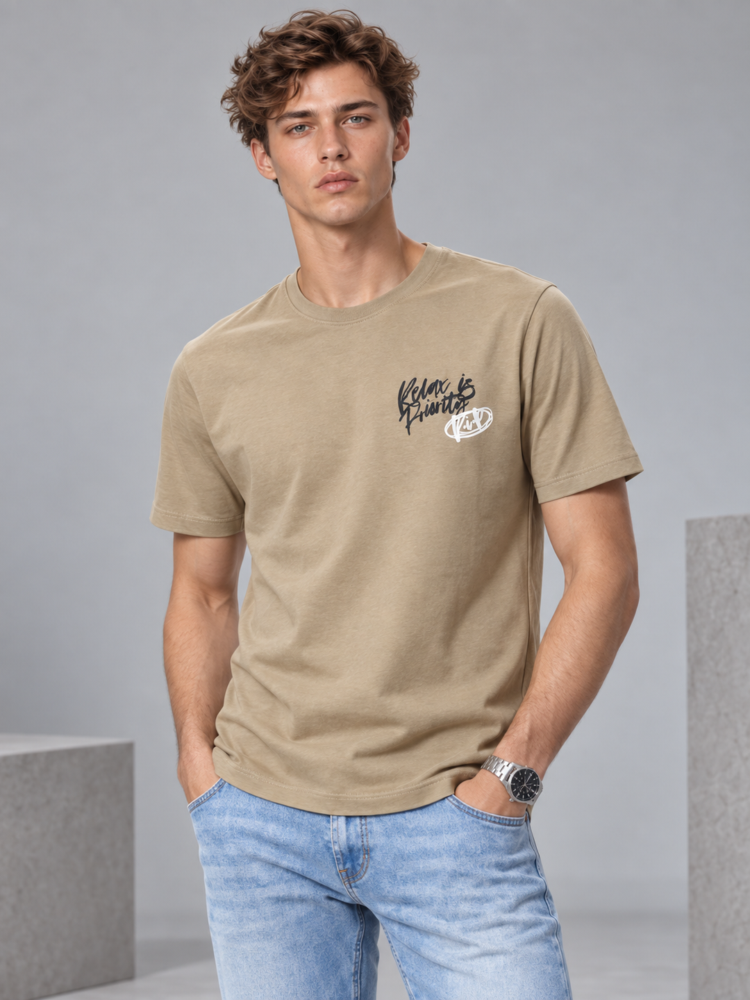 Men’s Premium Cotton Blend T-Shirt