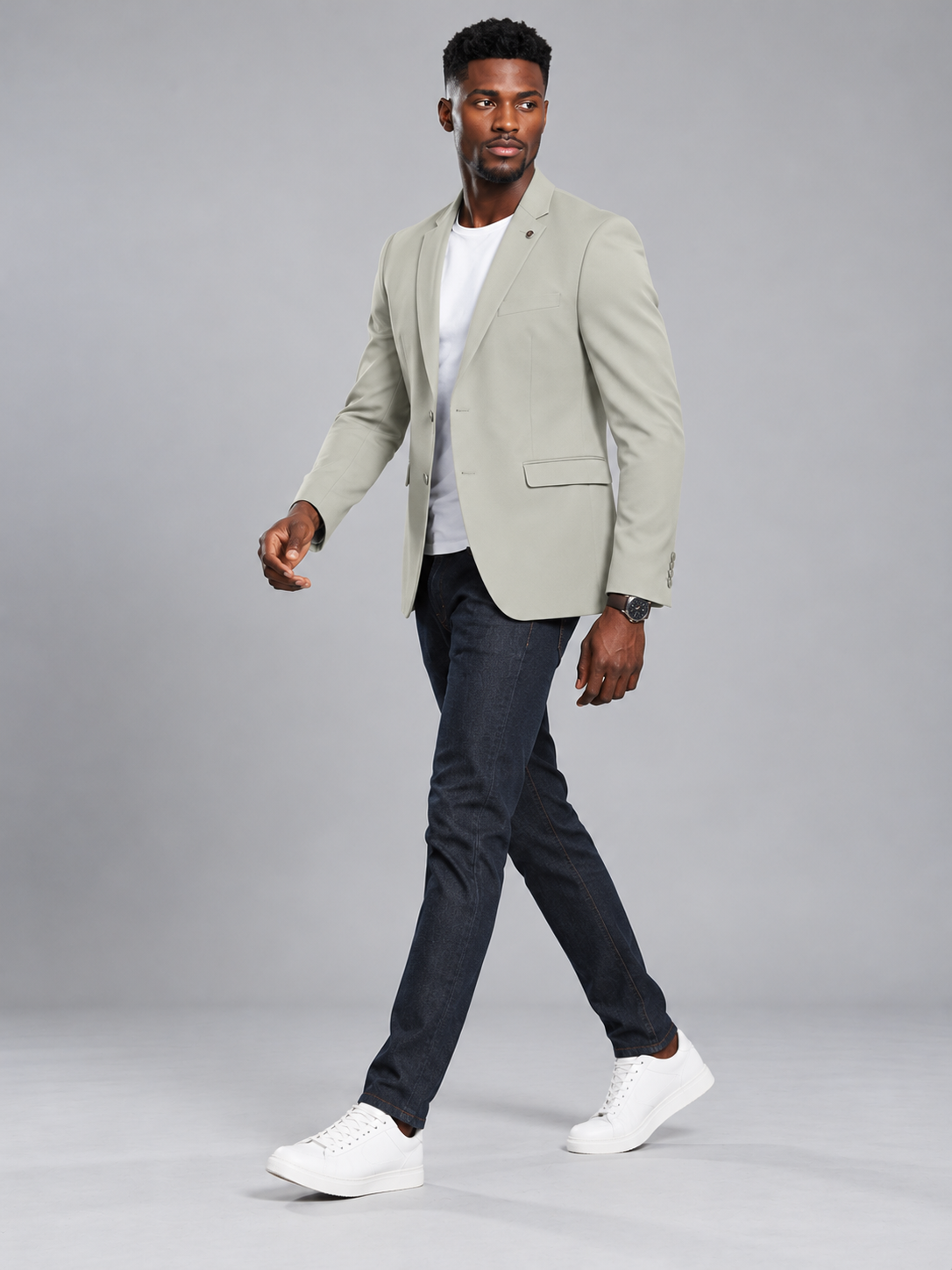 Men’s Premium Stylish Blazer Classic Single-Breasted Blazer