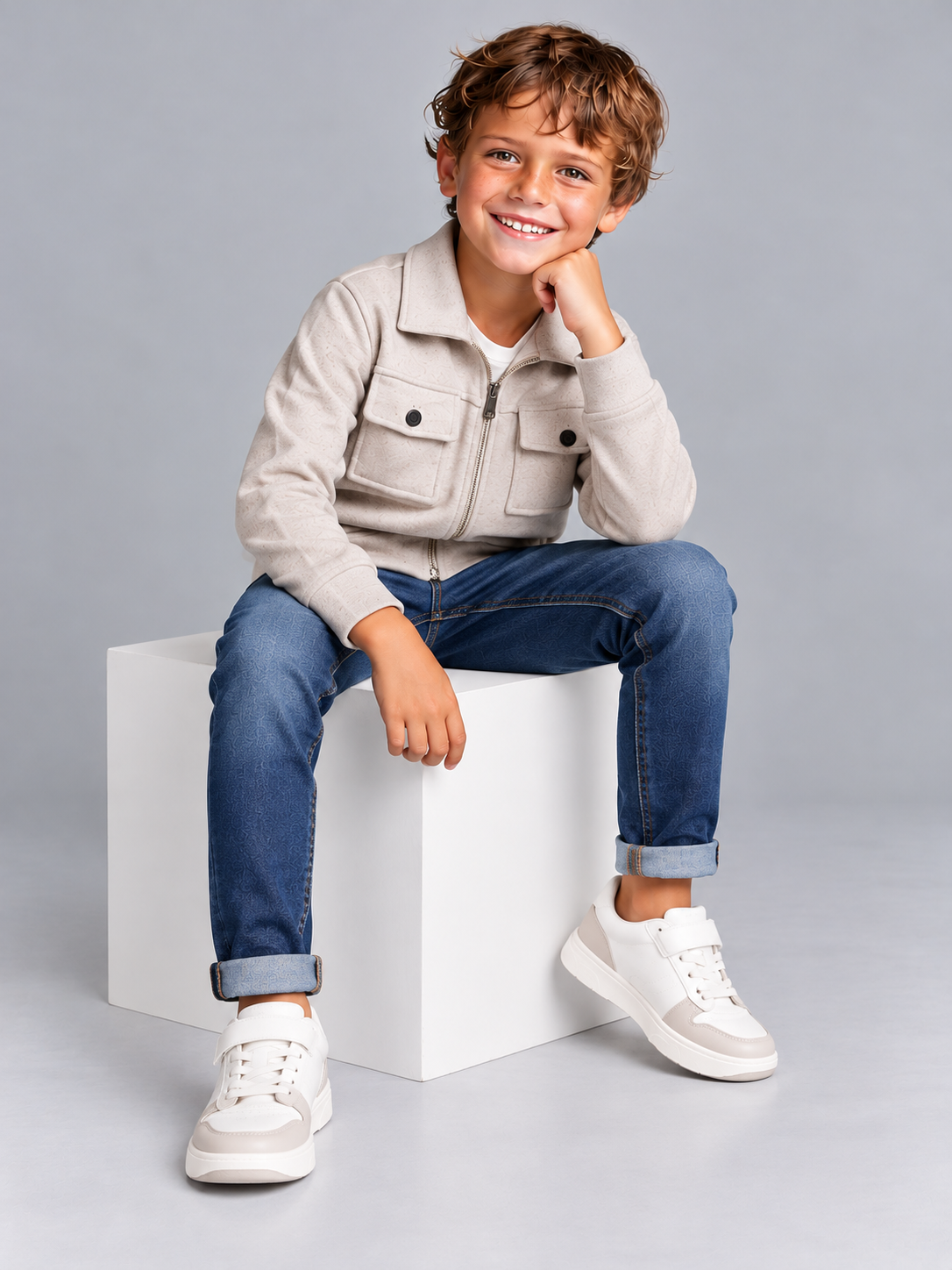 Kids’ Premium Full-Zip Jacket Stylish & Comfortable Winter Jacket