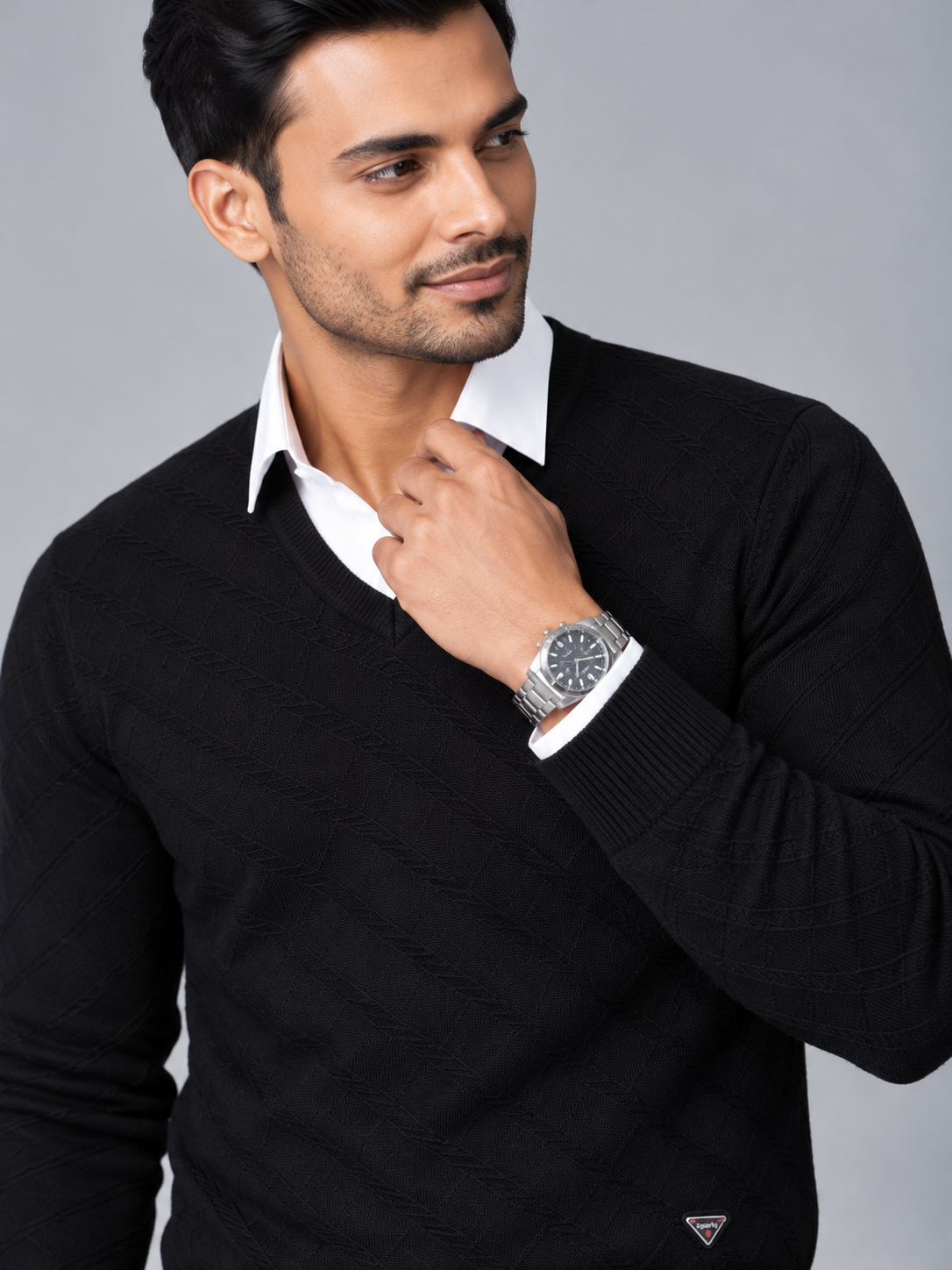 Men's Premium Full Sleeve V-Neck Sweater