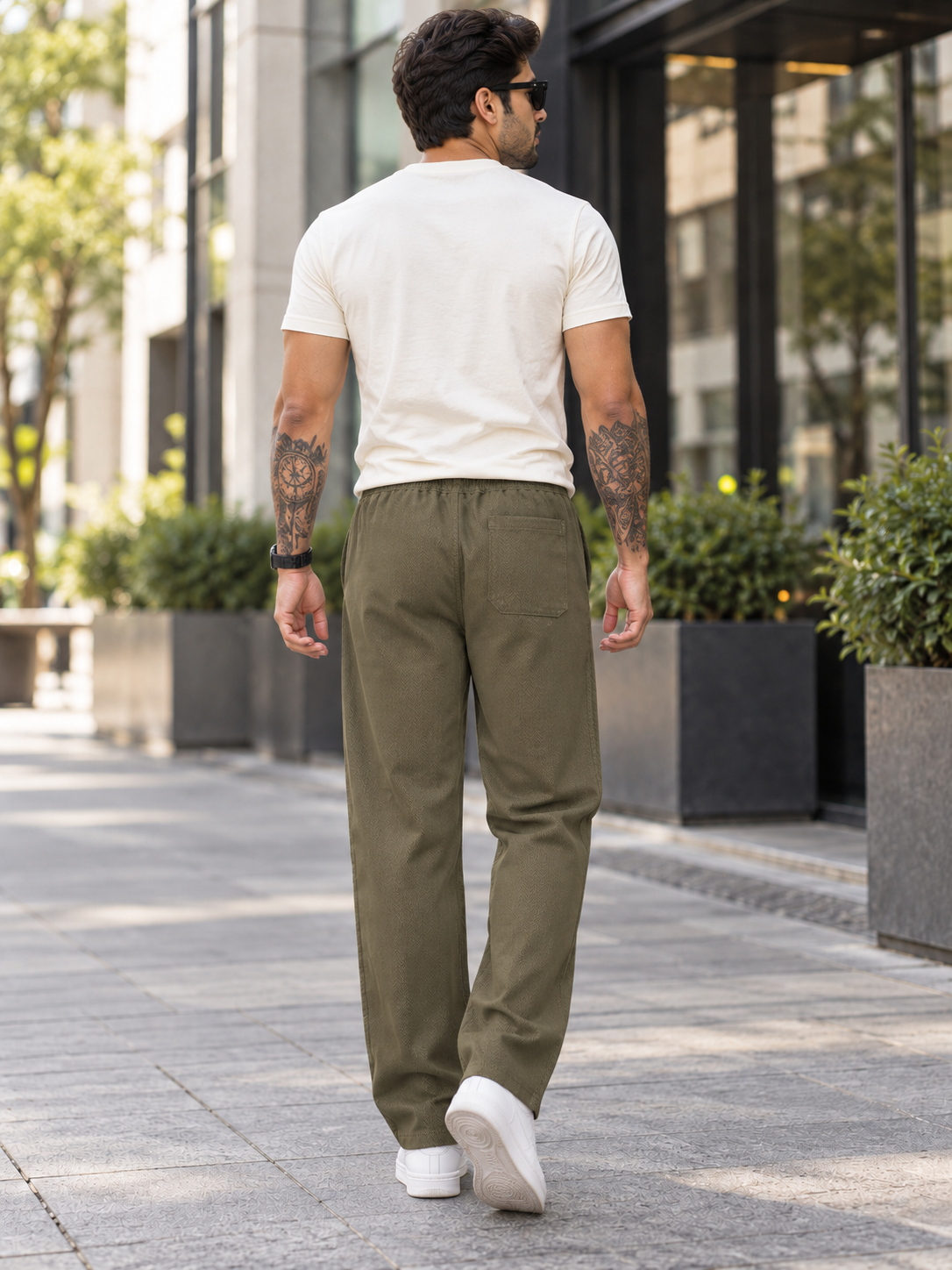 Men’s Premium Solid Casual Lower