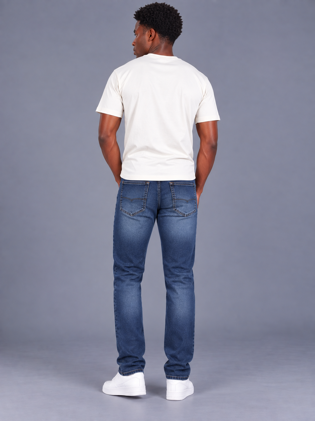 Men's Classic Narrow Fit Denim Jeans | Comfortable Everyday Jeans