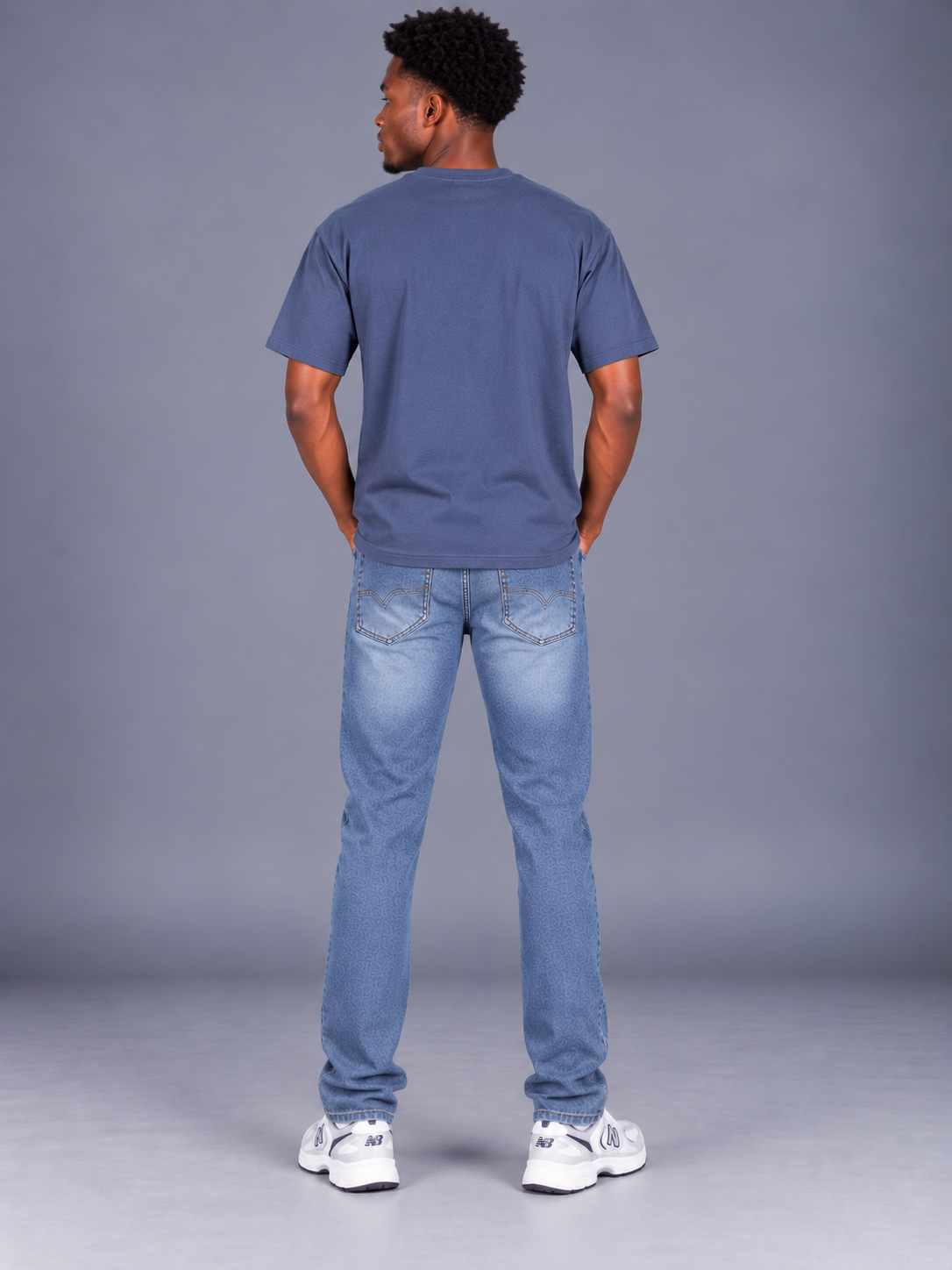 Men's Classic Straight Fit Denim Jeans | Comfortable Everyday Jeans