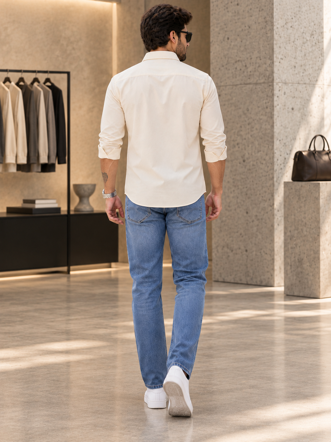 Men’s Premium Cream Shirt