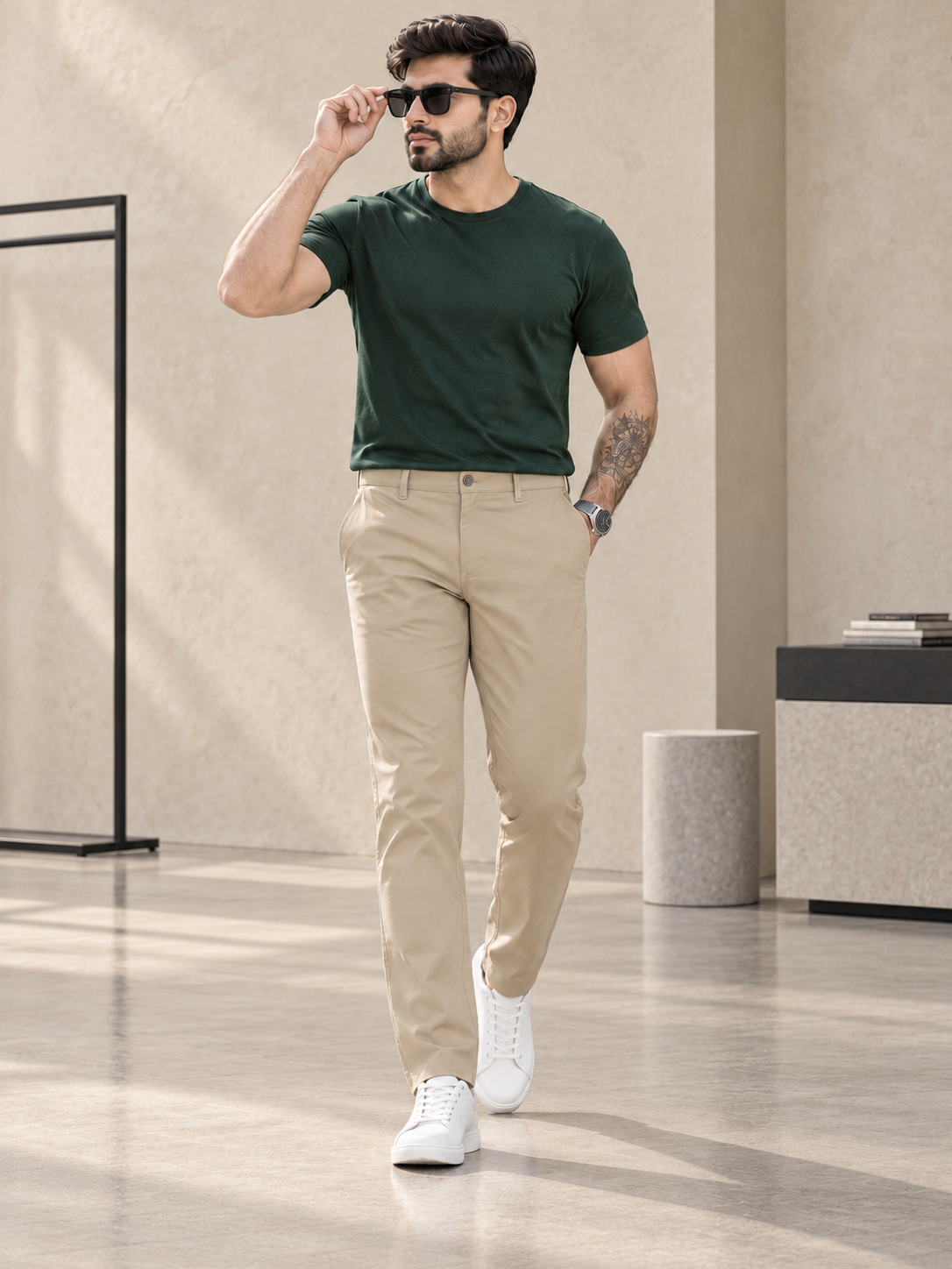 Men’s Premium Slim Fit Casual Trousers