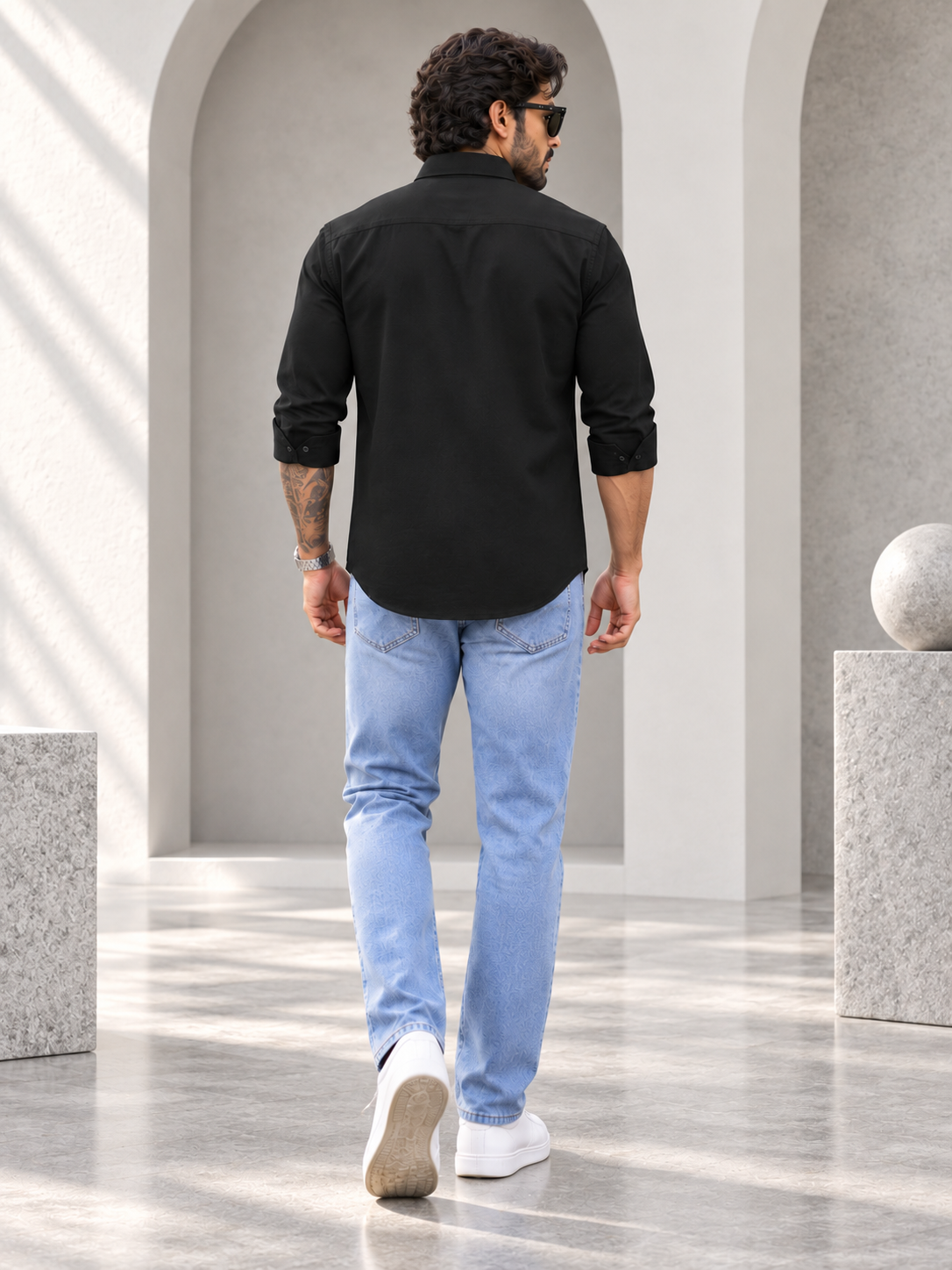 Men’s Premium Full Sleeve Plain Casual Shirt