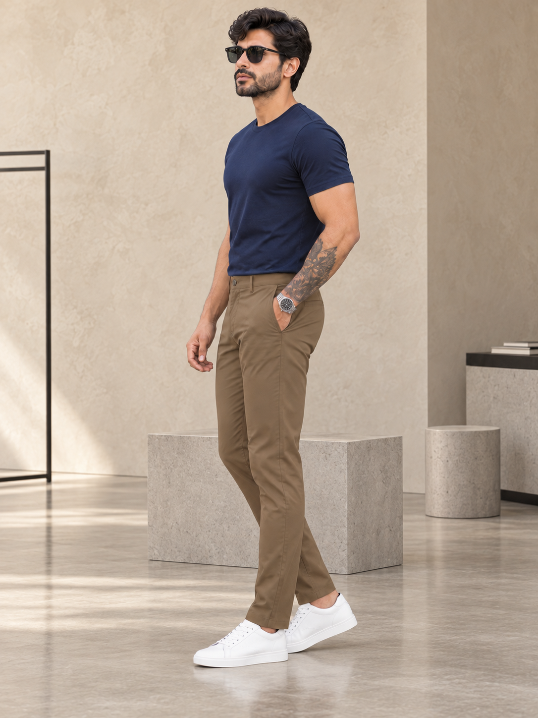 Men’s Premium Slim Fit Casual Trousers