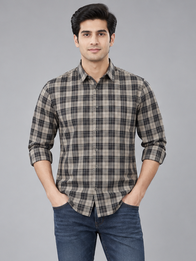 Men's Primium Khaki Shirt