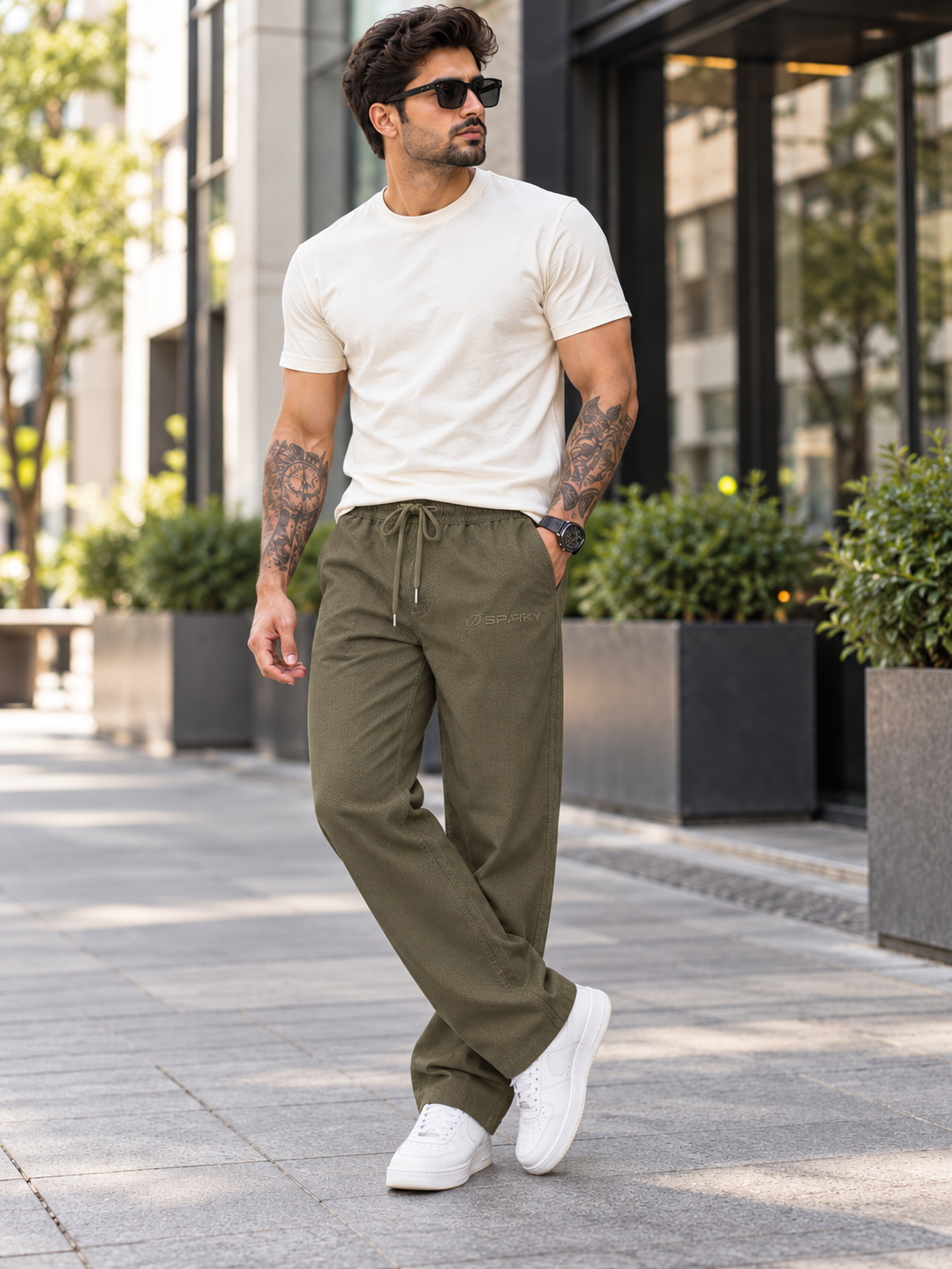 Men’s Premium Solid Casual Lower