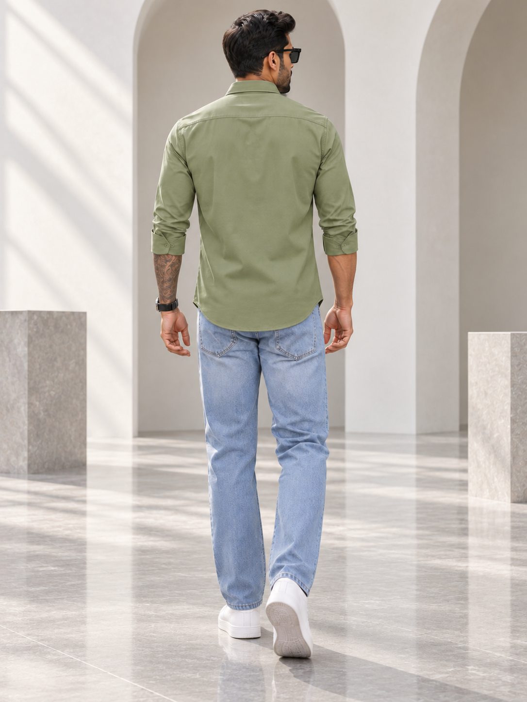 Men’s Premium Olive Shirt