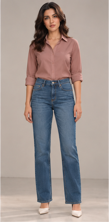 Women’s Premium Comfort Fit Denim Jeans