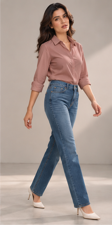 Women’s Premium Comfort Fit Denim Jeans