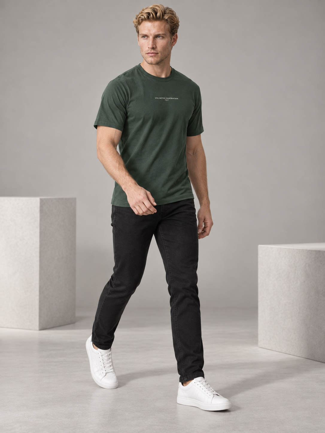 Men’s Premium Cotton Blend T-Shirt
