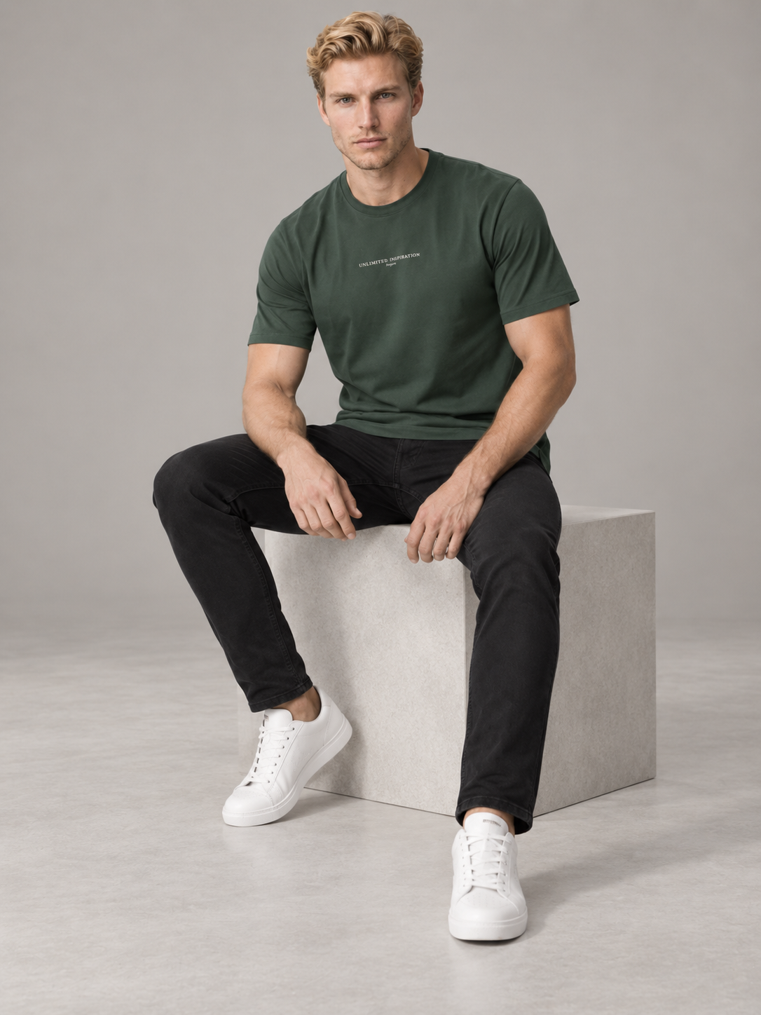 Men’s Premium Cotton Blend T-Shirt