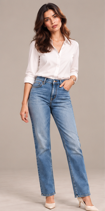 Women’s Premium Comfort Fit Denim Jeans
