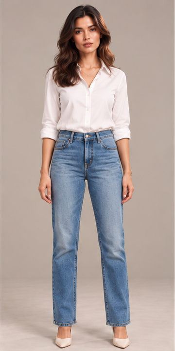 Women’s Premium Comfort Fit Denim Jeans