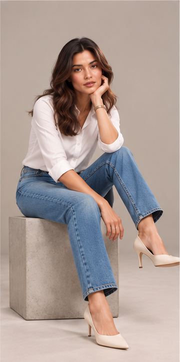 Women’s Premium Comfort Fit Denim Jeans