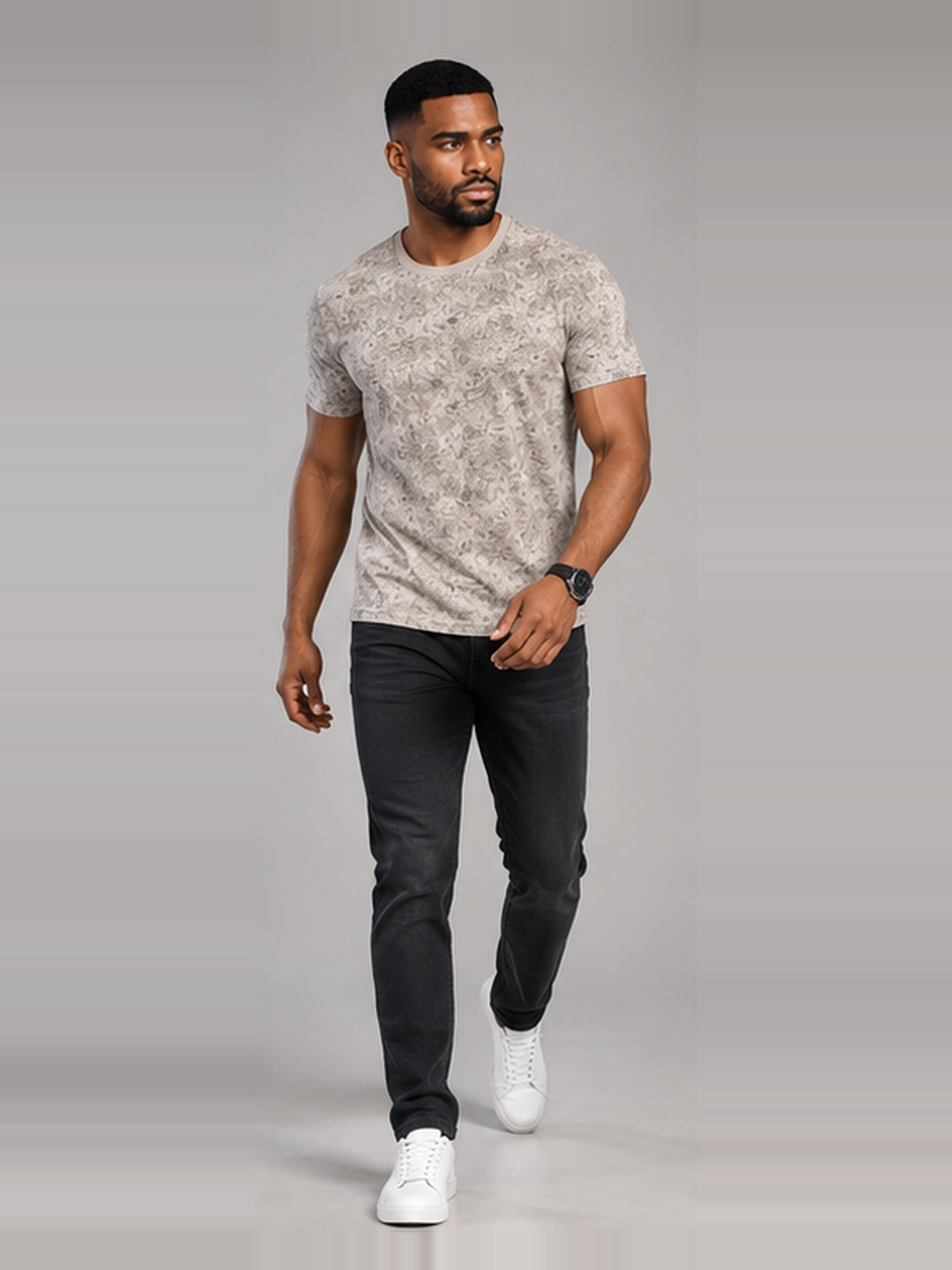 Men’s Premium Cotton Sleeve T-Shirt