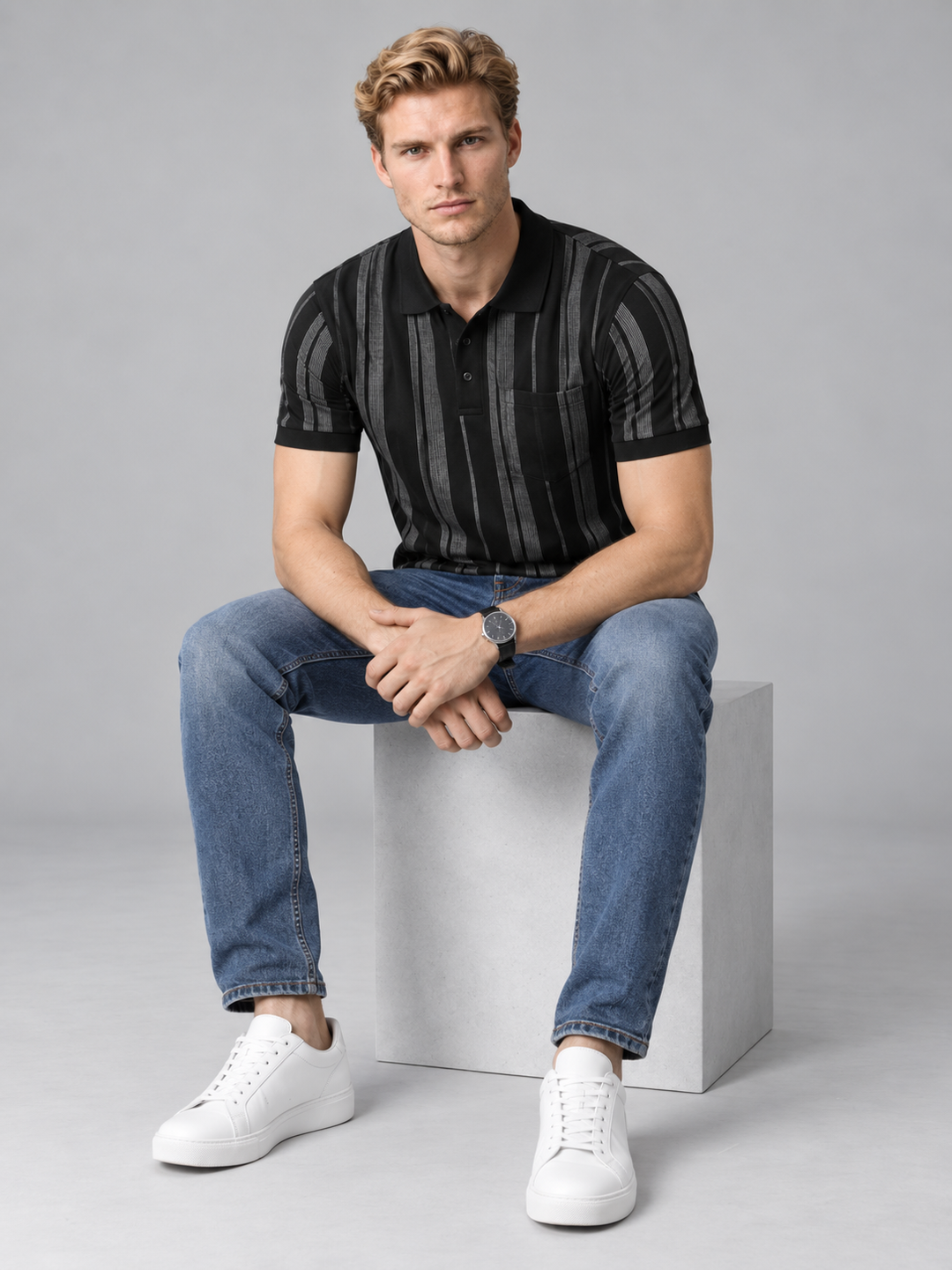 Men’s Premium Cotton Blend T-Shirt