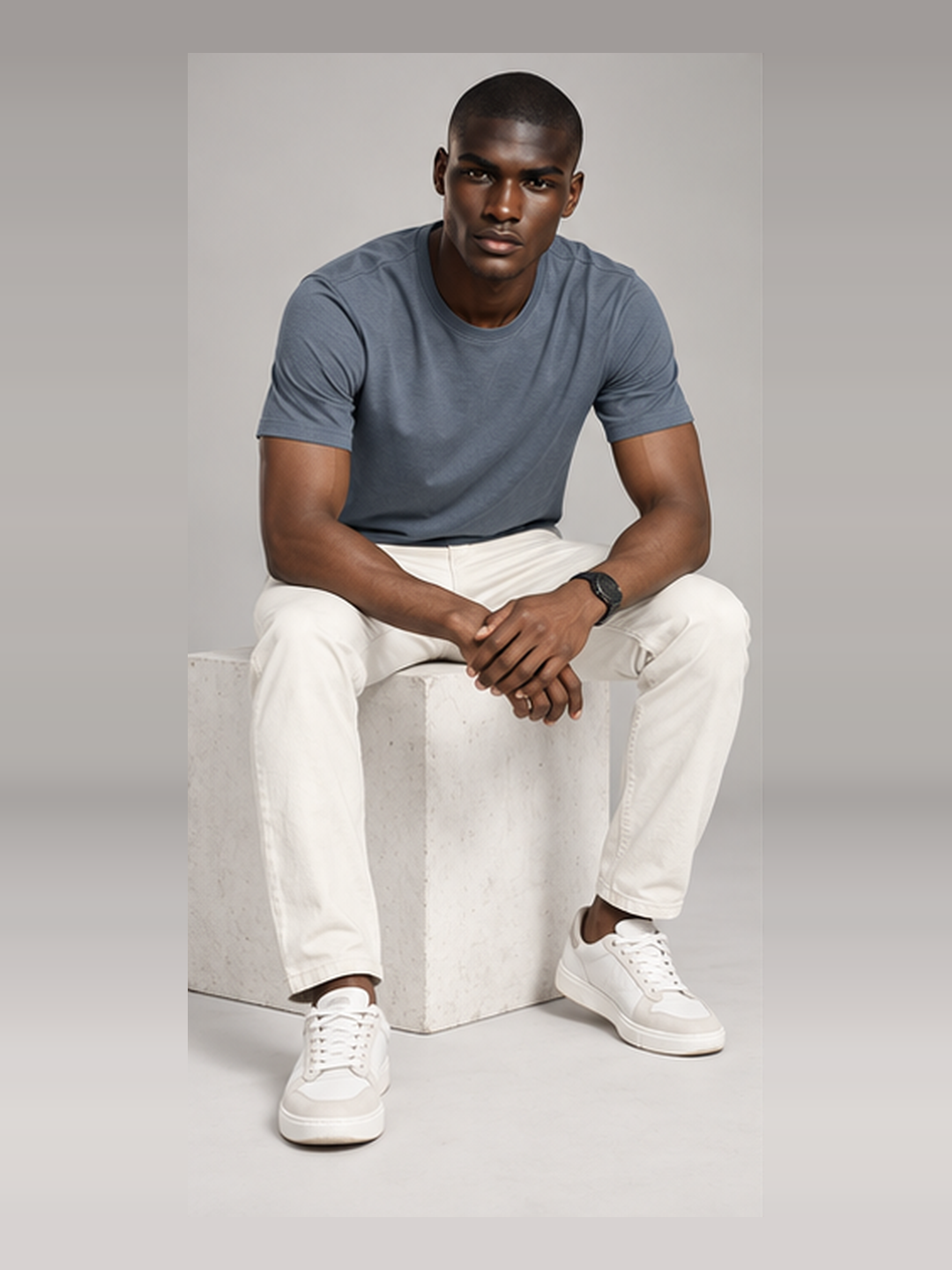 Men’s Premium Cotton Half Sleeve T-Shirt