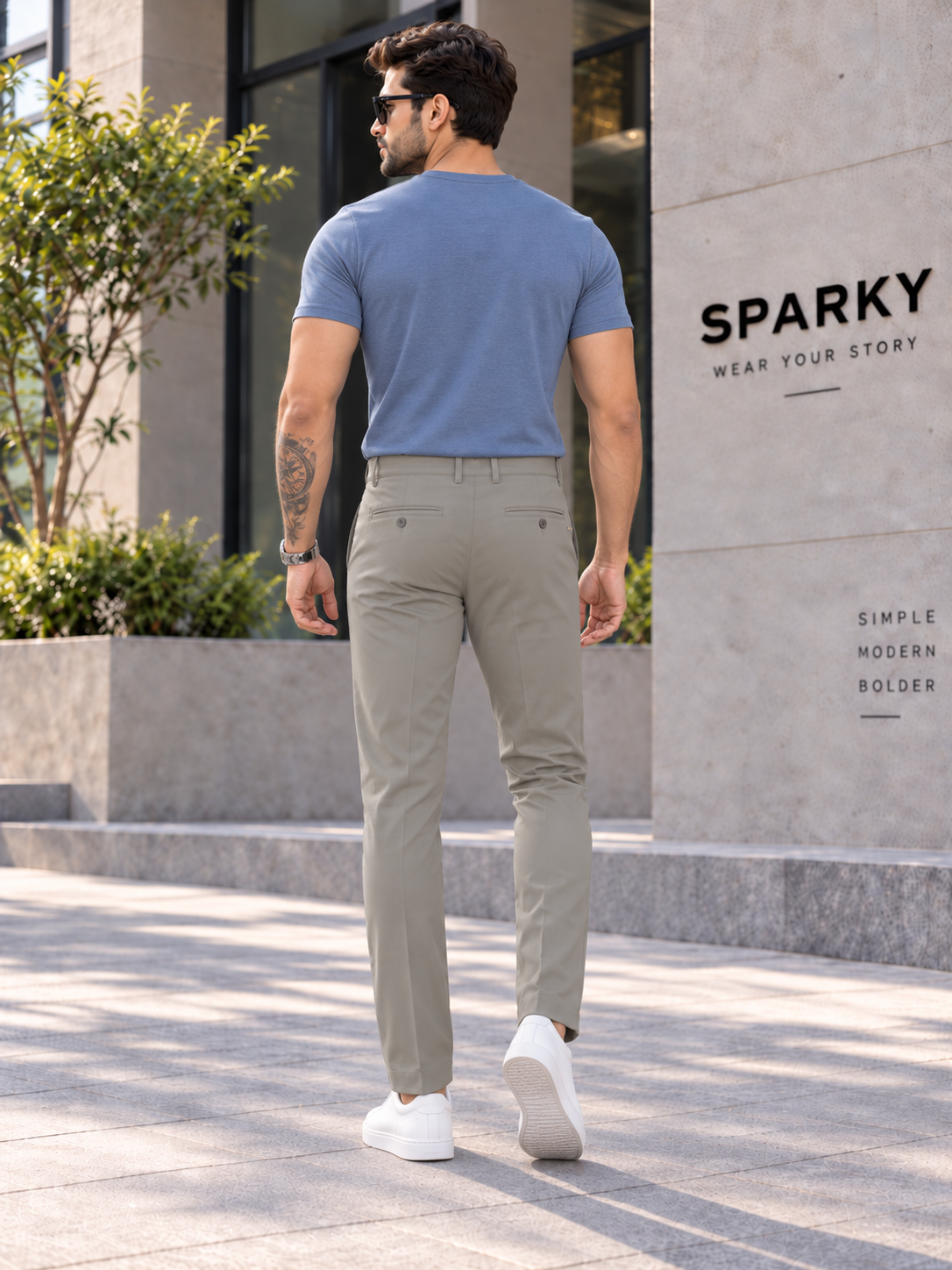 Men’s Premium Slim Fit Casual Trousers