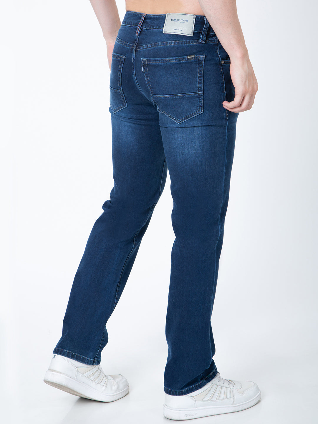 Men Blue Straight Fit Denim