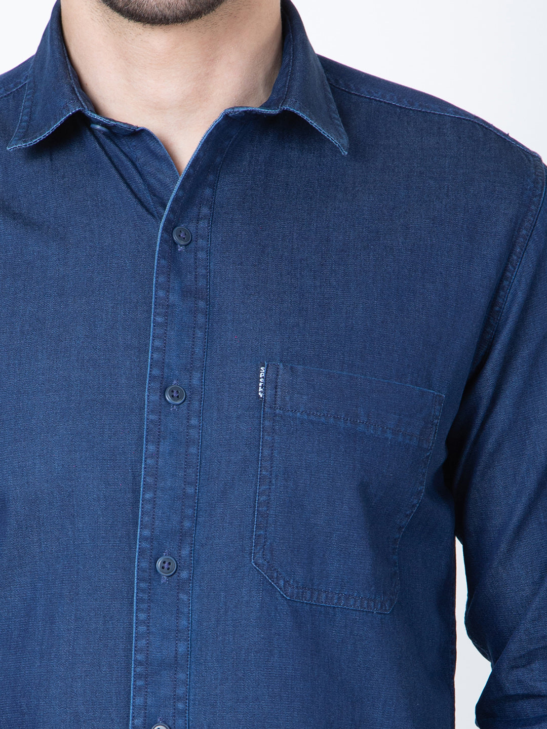 Mens Denim Casual Shirt