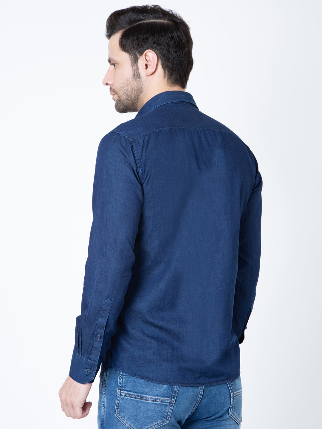 Mens Denim Casual Shirt