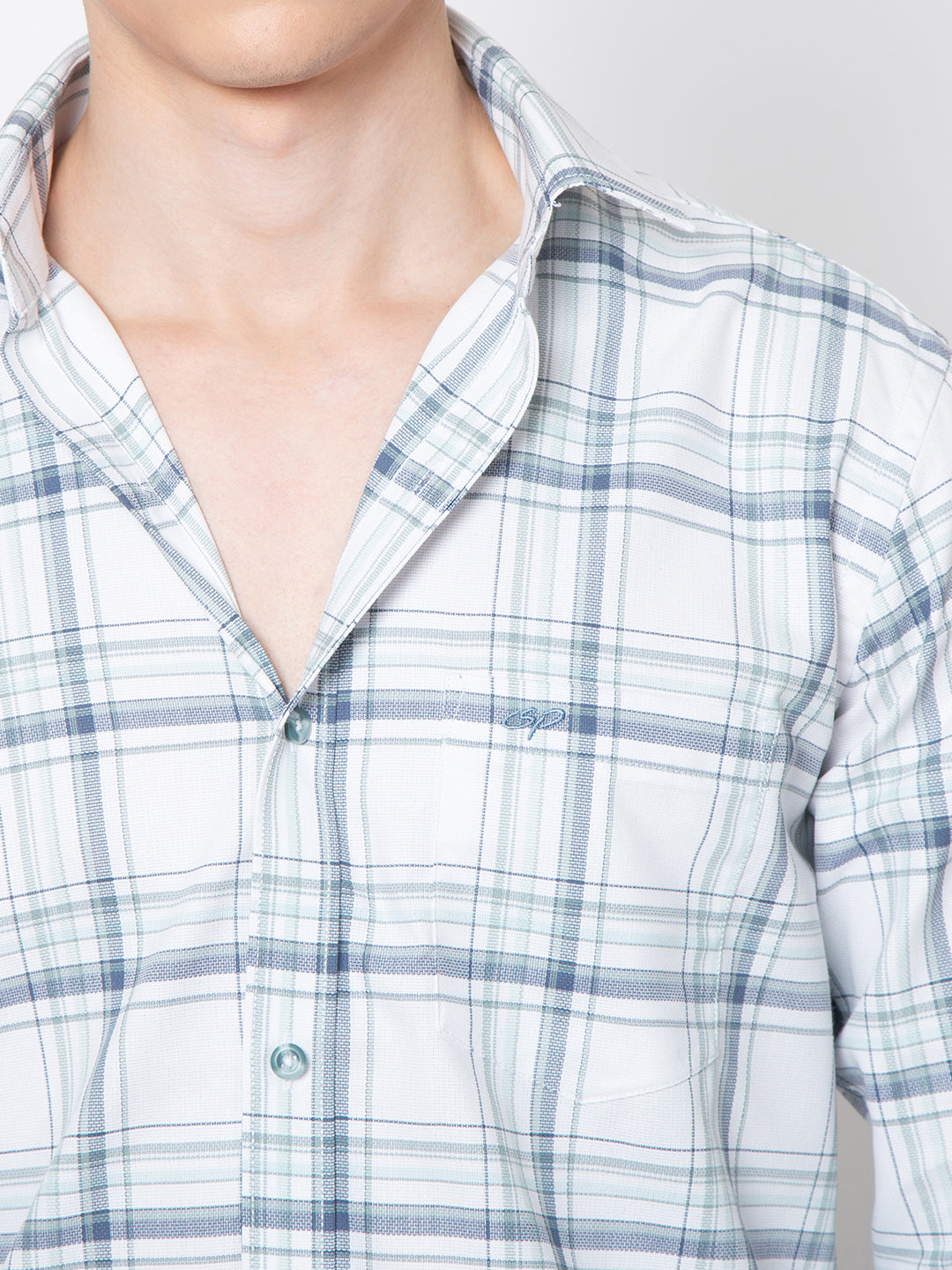 Mens Check Printed Shirt