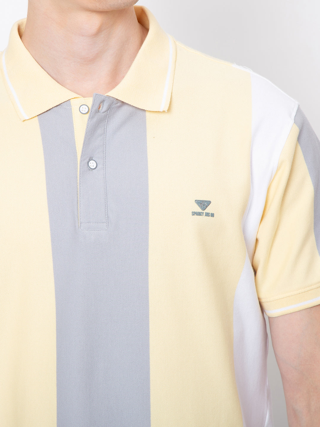 Men Polo Neck Striper T-Shirt