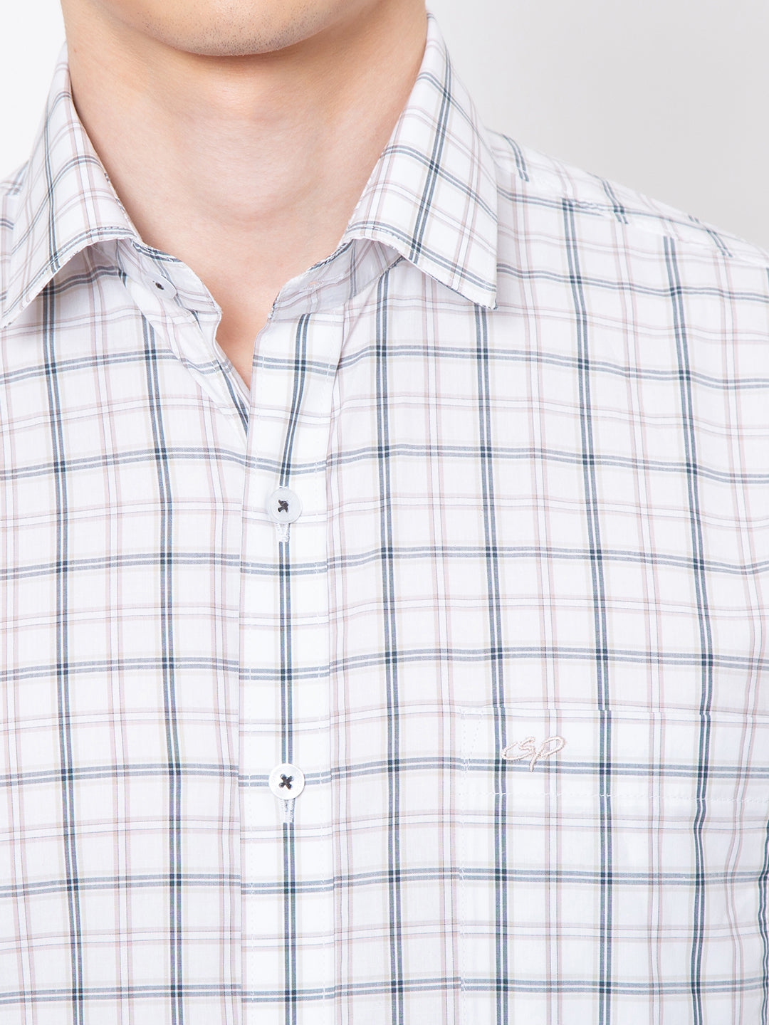 Mens Check Printed Shirt